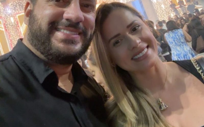 Robson e Agnes Ouro Preto prestigiamos a abertura do Encantos do Natal em Garanhuns