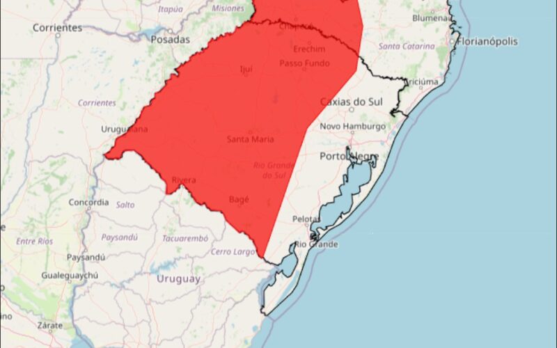 Alerta vermelho: RS enfrenta onda de calor intenso até o final de semana