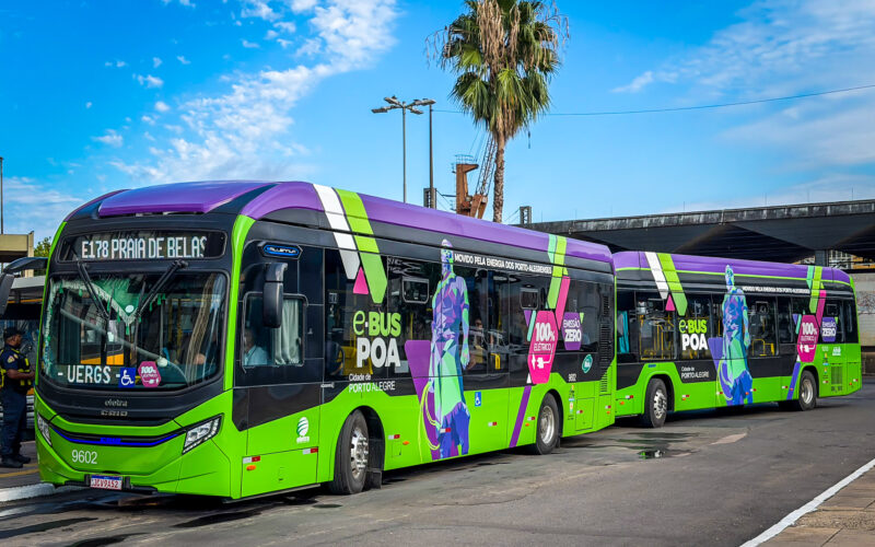 Porto Alegre conquista autorização para investir R$ 447 milhões na compra de 100 ônibus elétricos