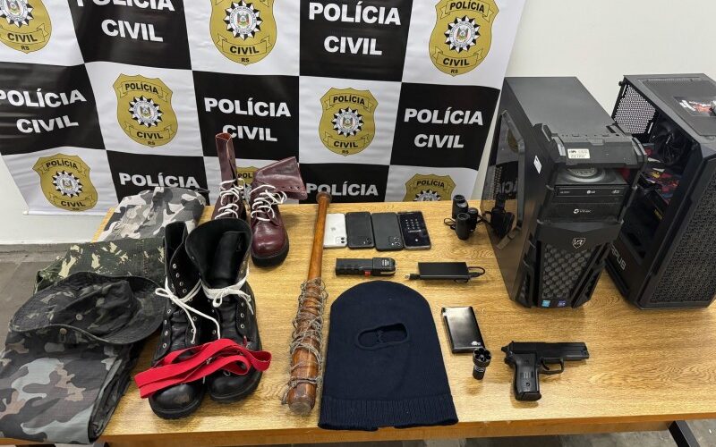 Indivíduo detido em Porto Alegre por promover ideais neonazistas