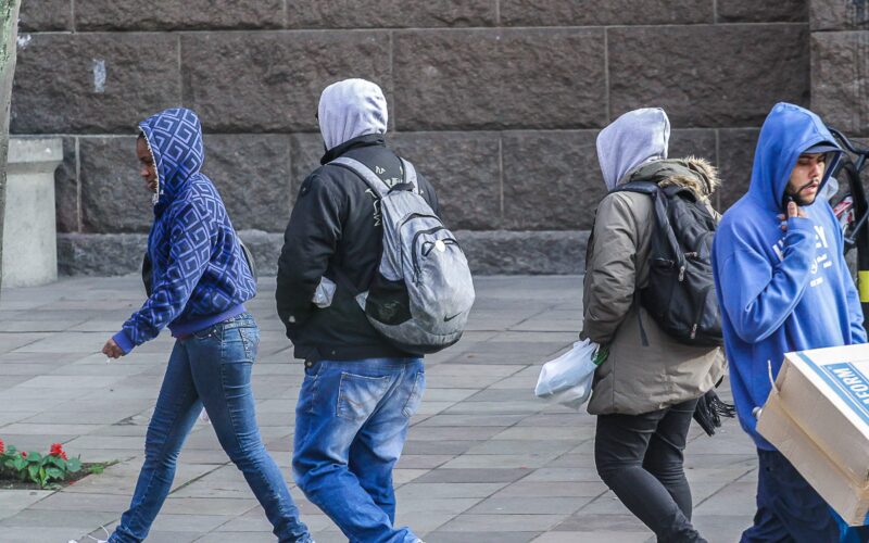 Porto Alegre: Totens de vigilância revelam temperaturas mínimas de 2,3°C