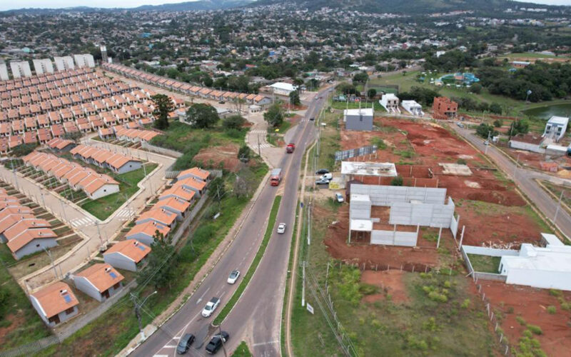 Iniciam-se as obras para duplicar a Estrada Caminho do Meio em Viamão