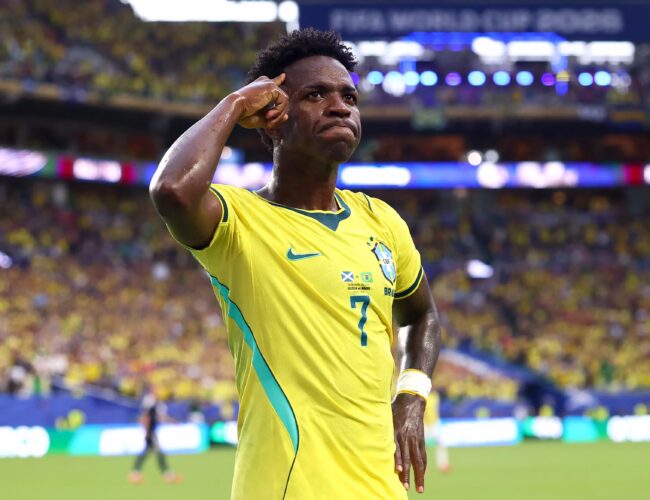 Vini Jr se destaca, Brasil conquista vitória sobre a Escócia e garante liderança na Copa