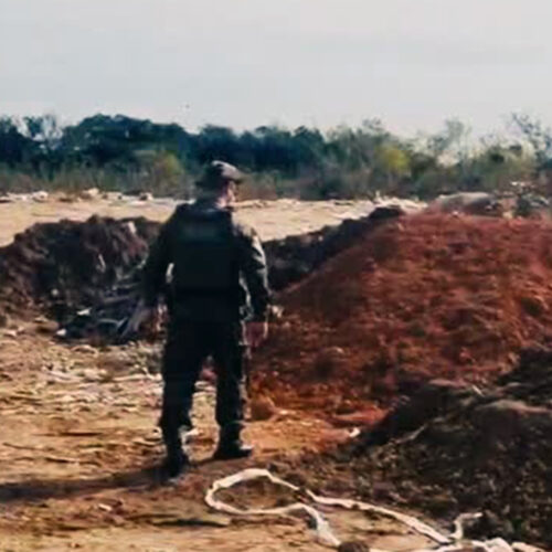 Quatro detidos em operação contra descarte irregular de entulho no Delta do Jacuí