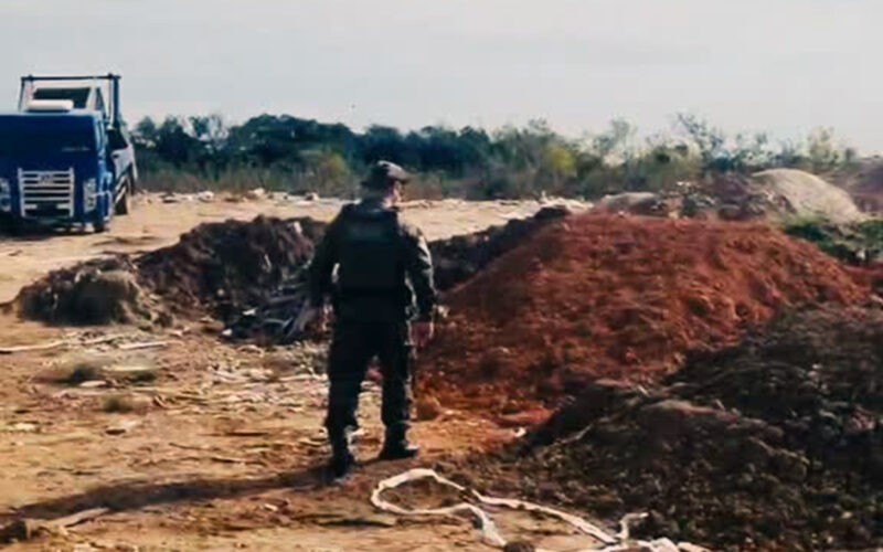 Quatro detidos em operação contra descarte irregular de entulho no Delta do Jacuí