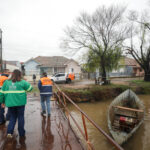 Níveis do Guaíba ameaçam alcançar limite de alerta em Porto Alegre
