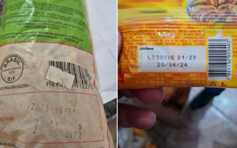 Produtos com validade expirada há quatro anos são confiscados no Norte do Rio Grande do Sul