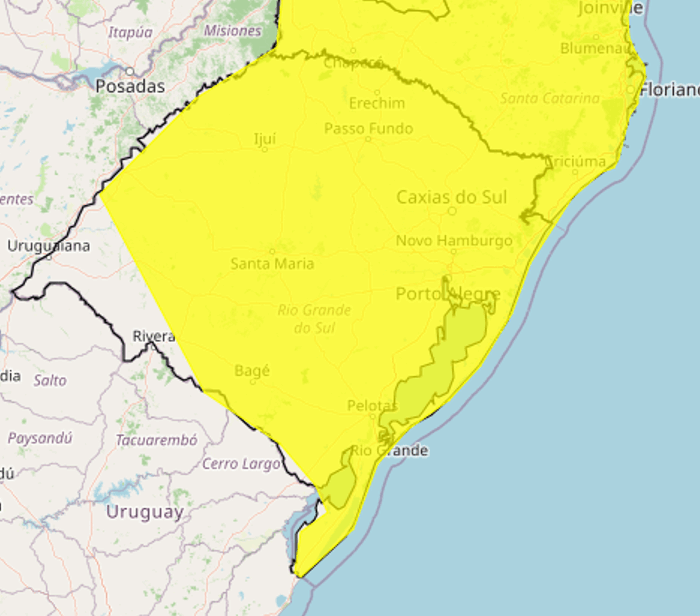 Domingo de eleições no RS promete clima estável, mas com chuvas previstas